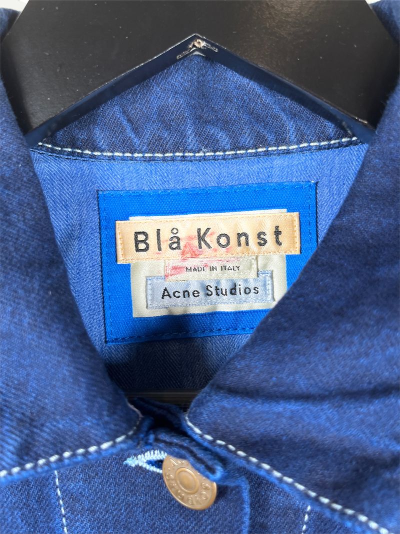 Blå Konst Denim Jacket