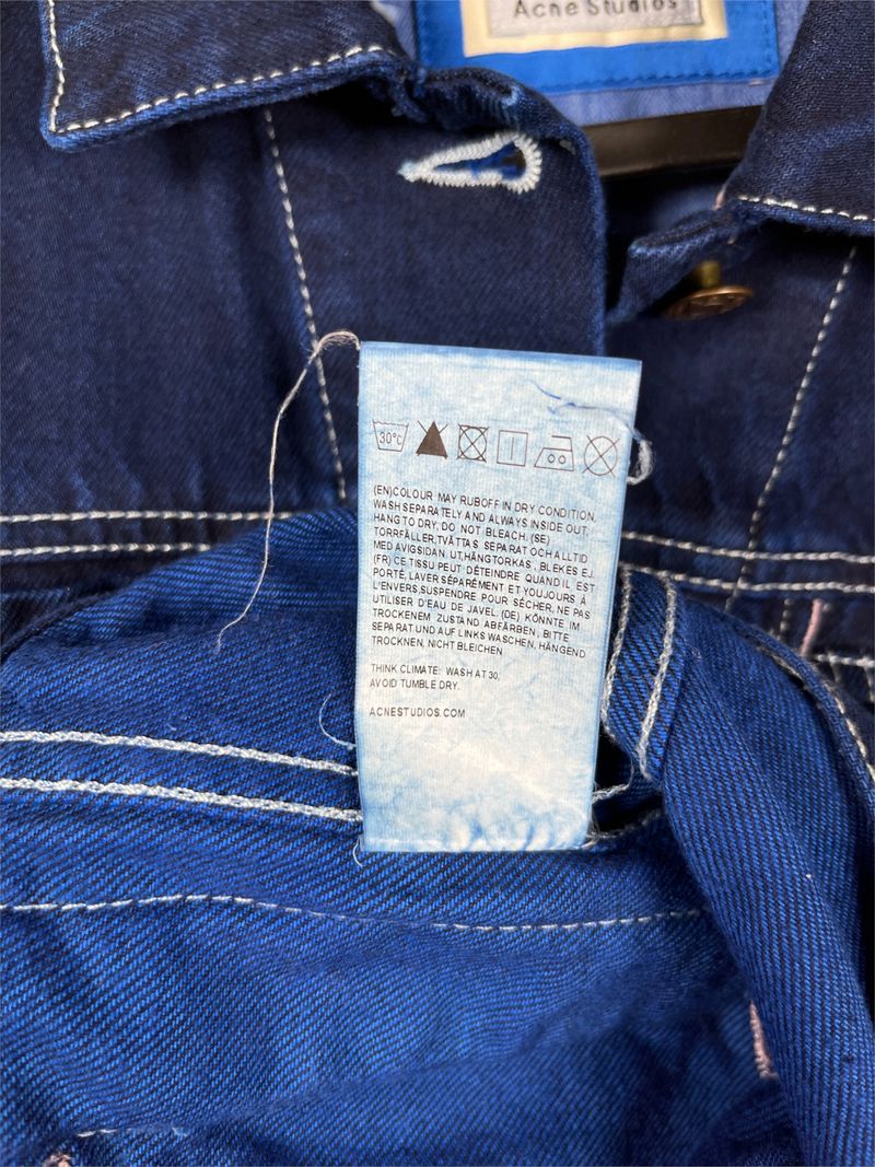 Blå Konst Denim Jacket