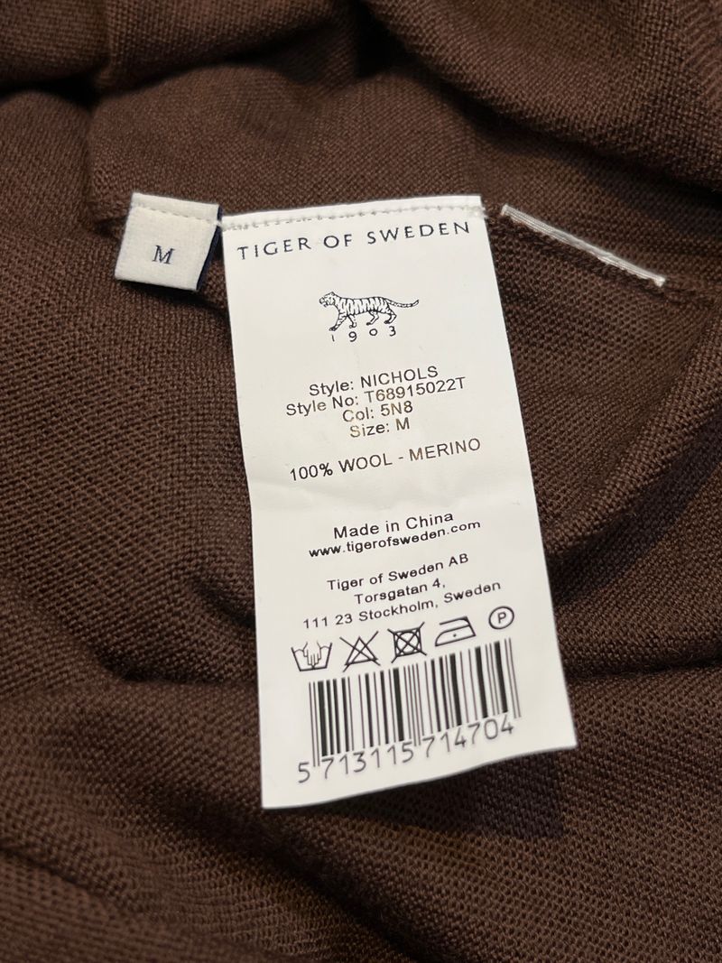 Brown Wool Knit