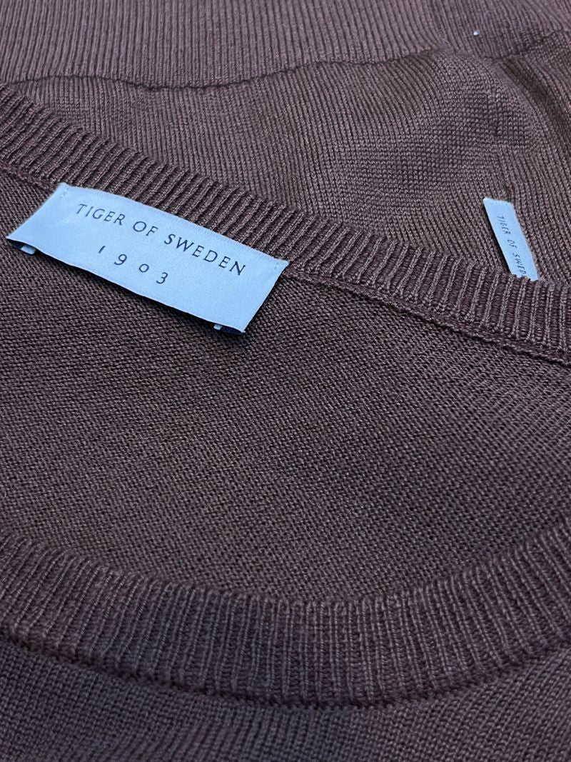 Brown Wool Knit