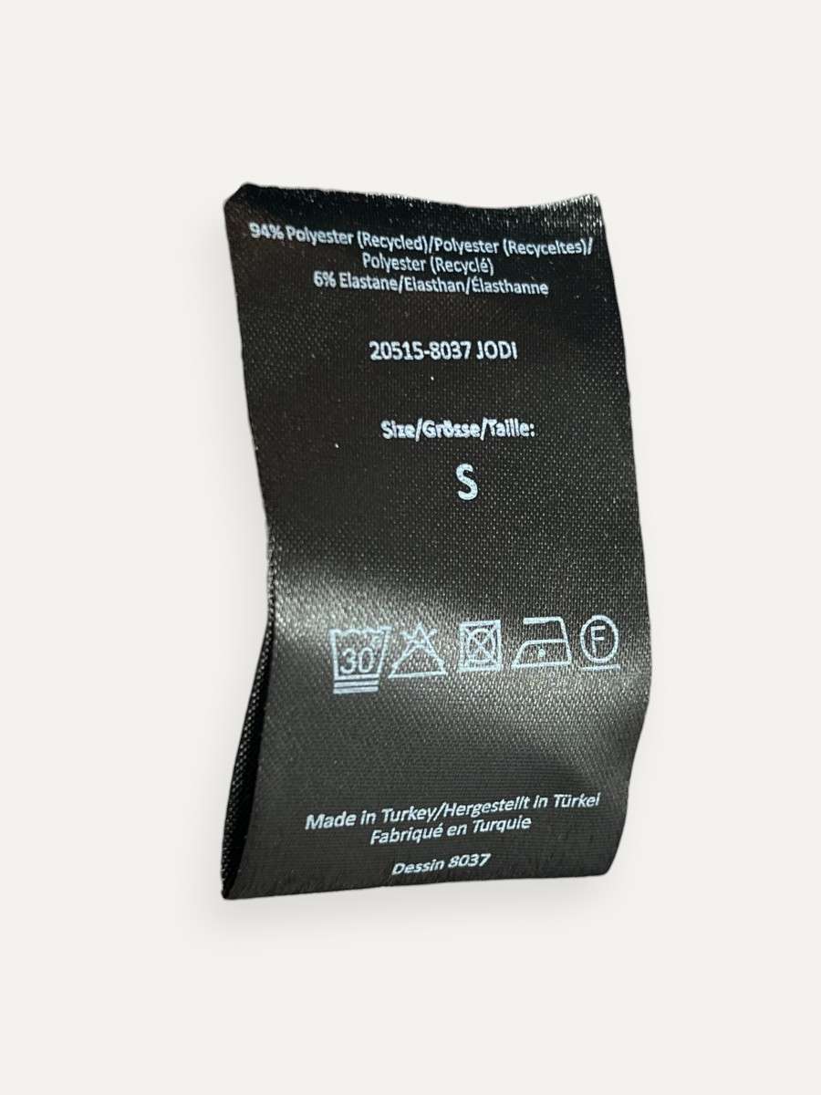 Burgundy & White Long Sleeve Top