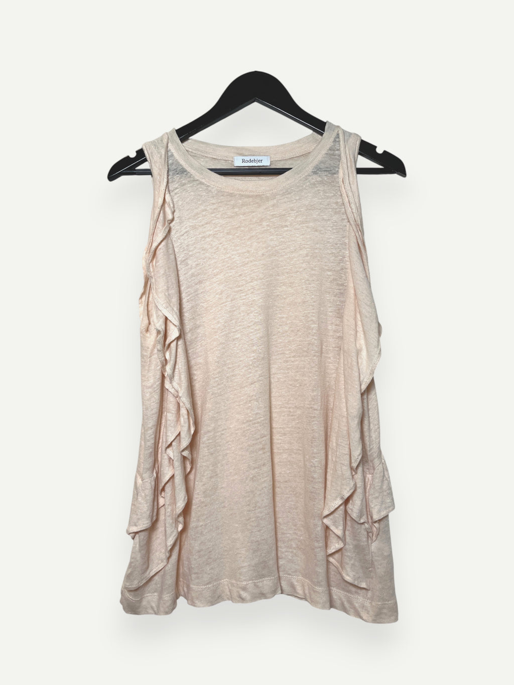 Beige Linen Top