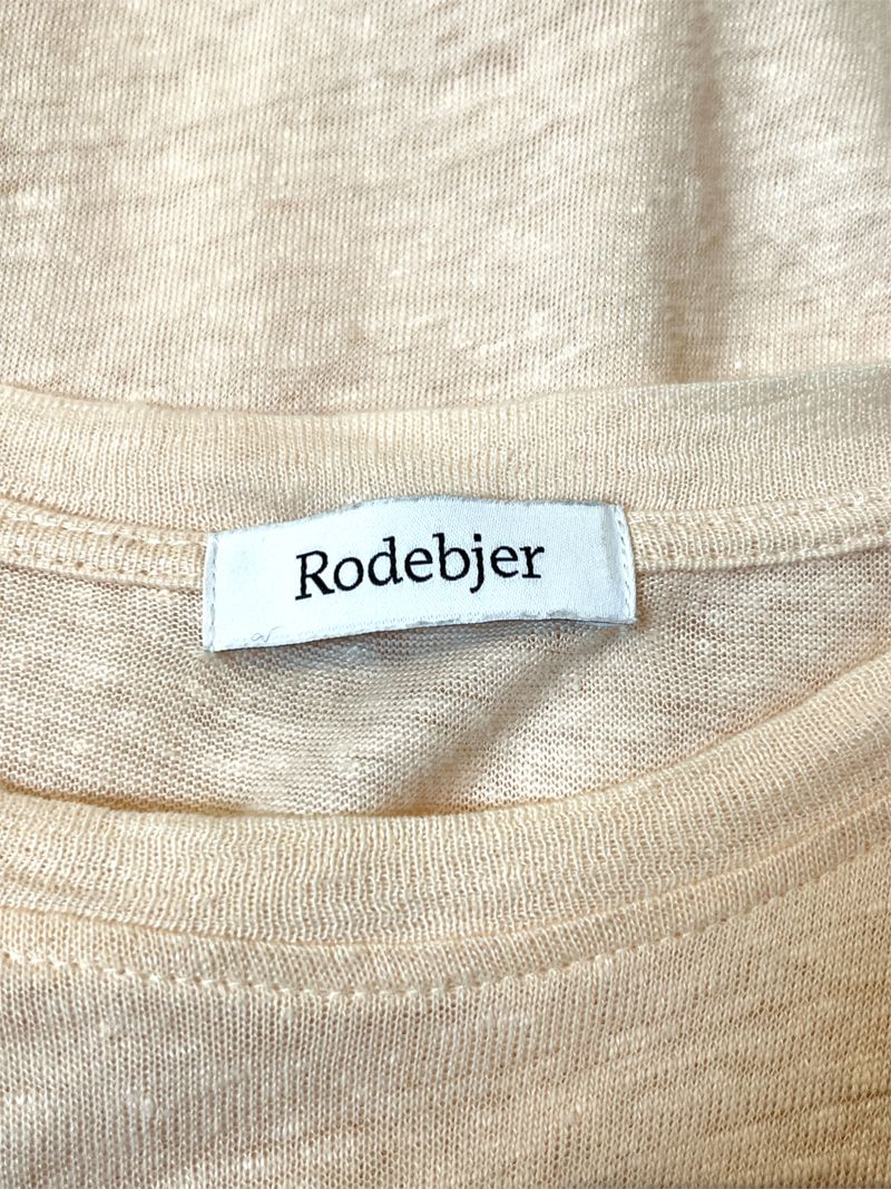 Beige Linen Top