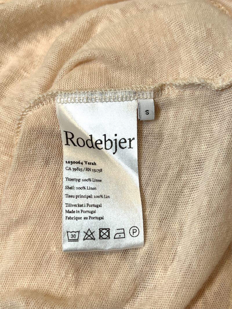 Beige Linen Top