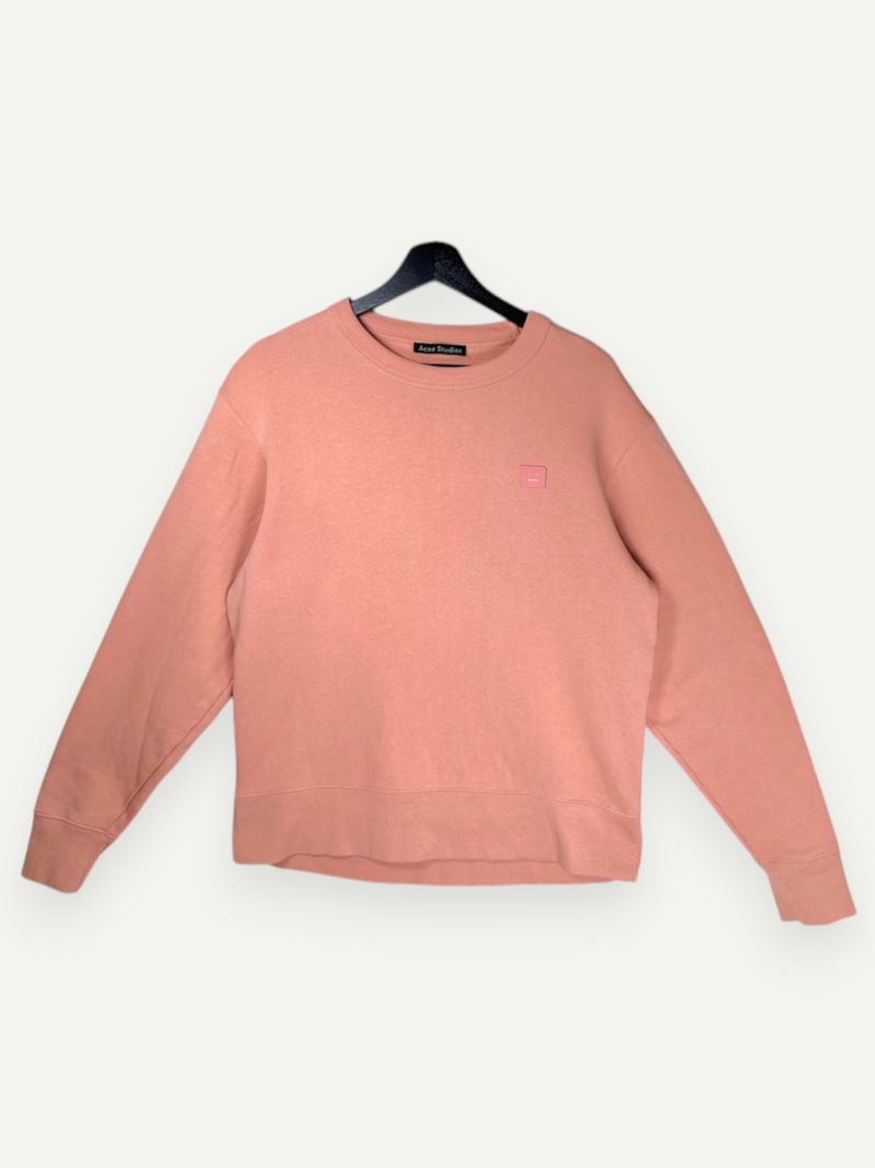 Pink Fairview Face Sweatshirt