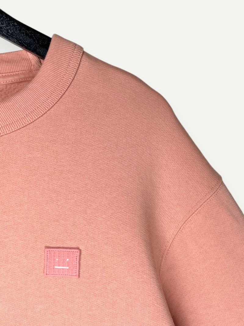 Pink Fairview Face Sweatshirt