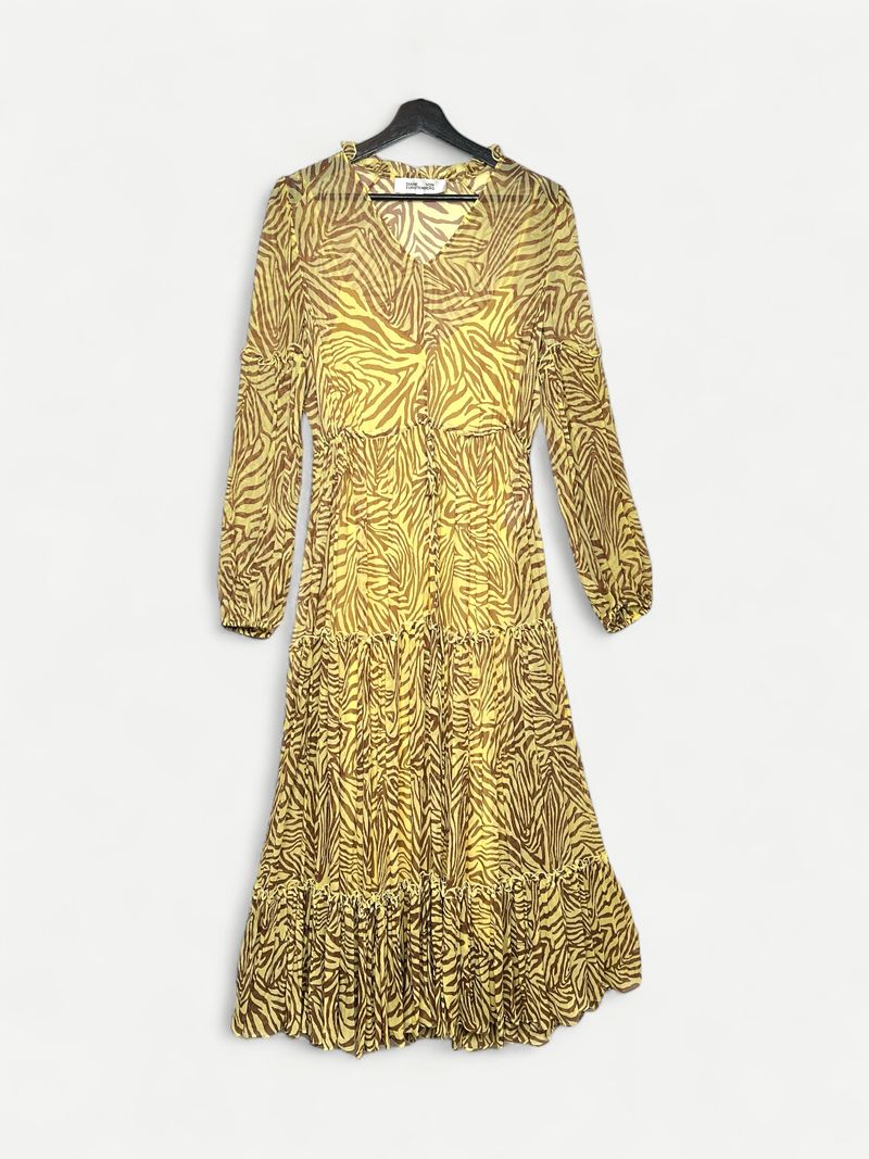 Djurtryckt maxiklänning