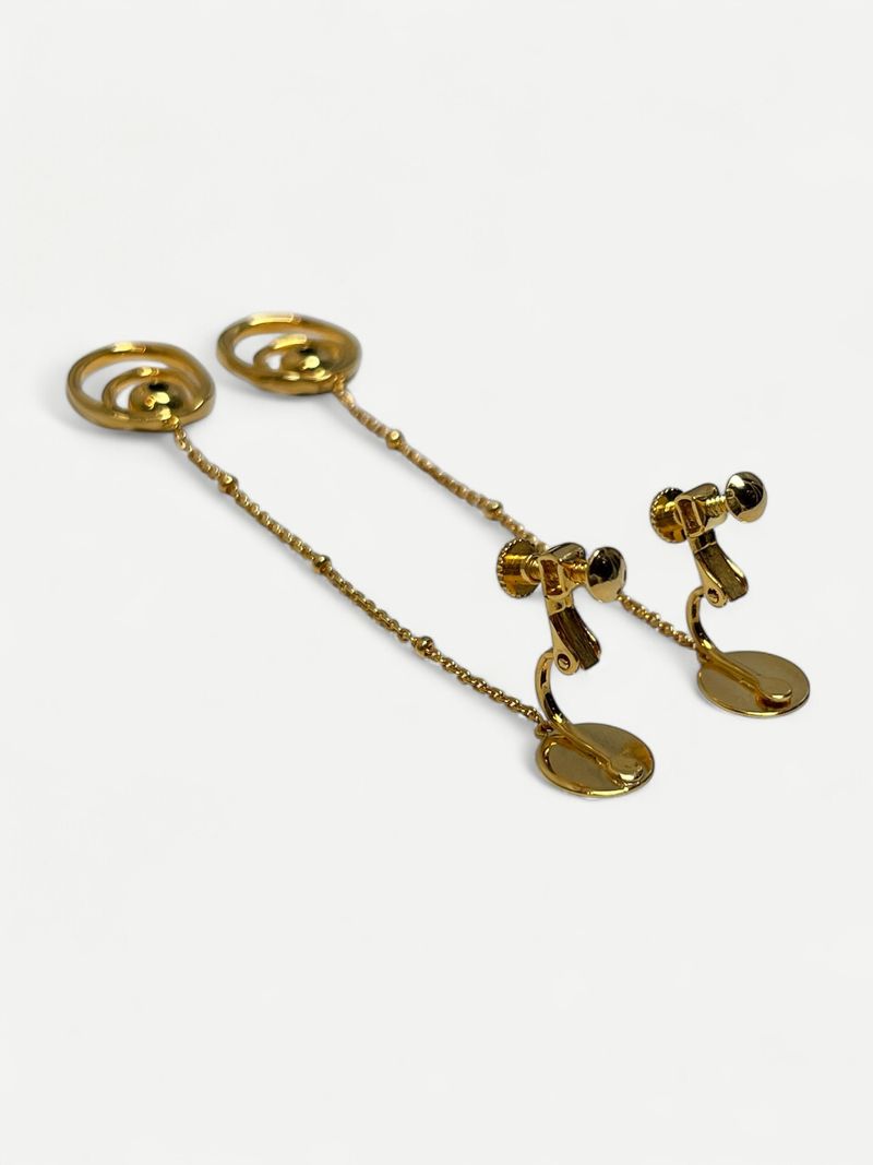Gold Drop Earring