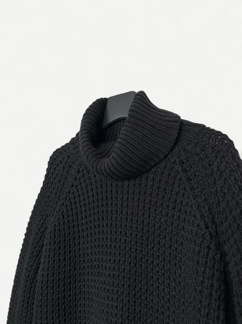 Black Turtleneck, Sweater Knitwear