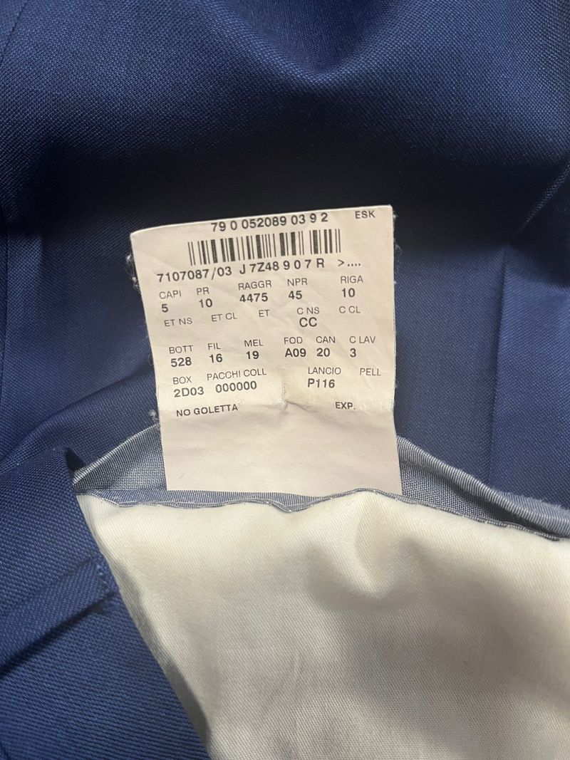 Blue Suit