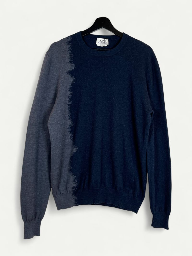 Dark Blue Knit