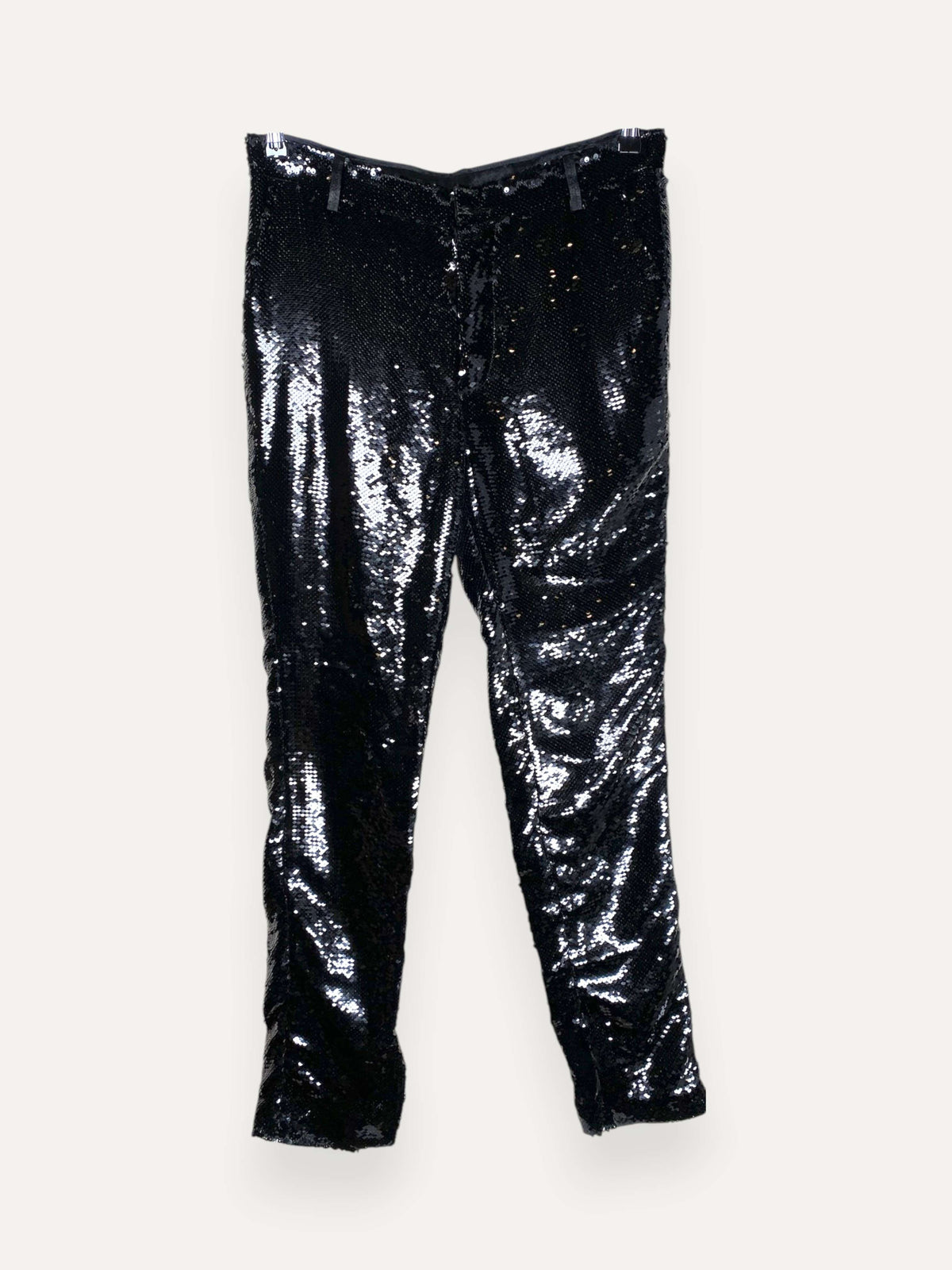 Black Sequin Pants
