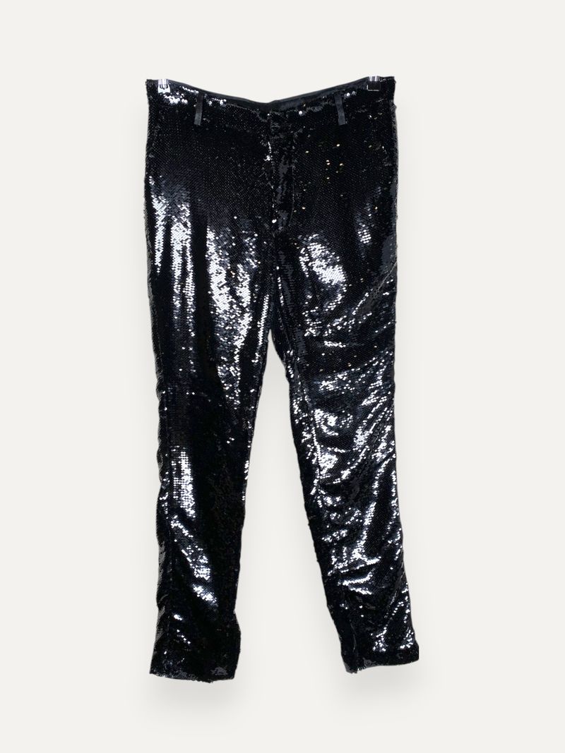 Black Sequin Pants