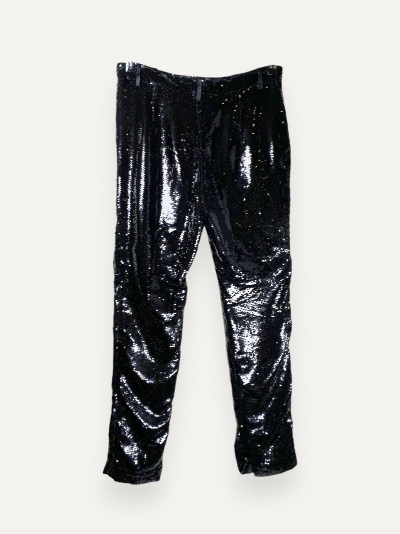 Black Sequin Pants