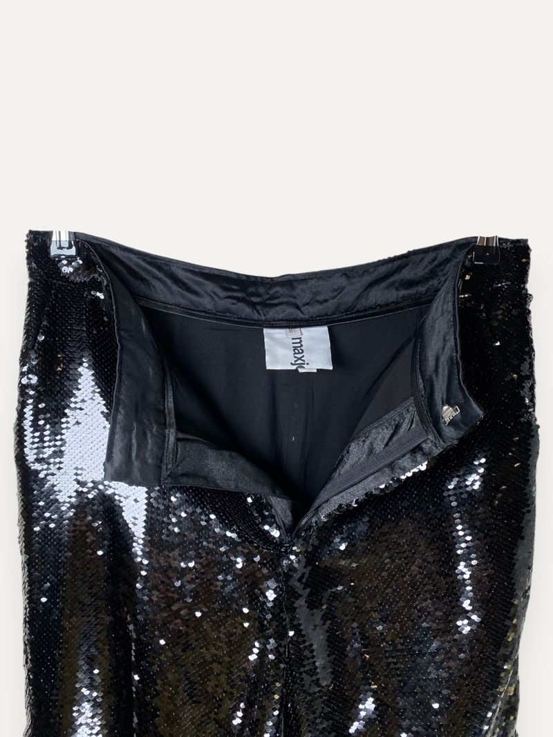Black Sequin Pants