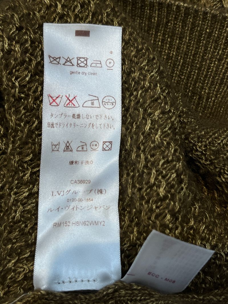 Brown Cashmere & Silk Knit