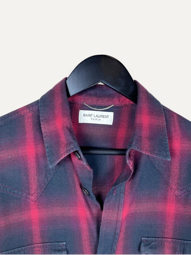 Plaid Red Long Sleeve Shirt