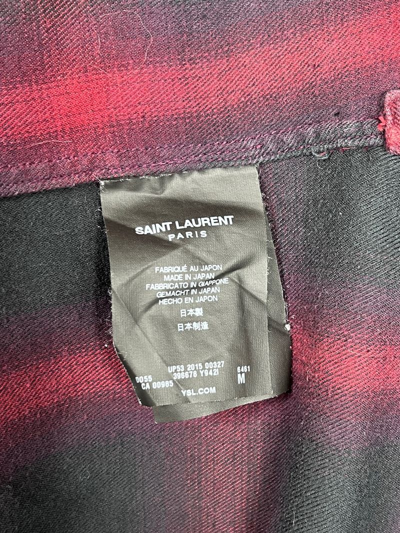 Plaid Red Long Sleeve Shirt