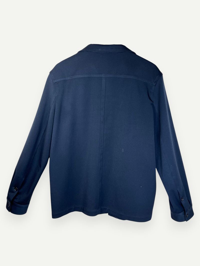 Navy Buttoned Jacket