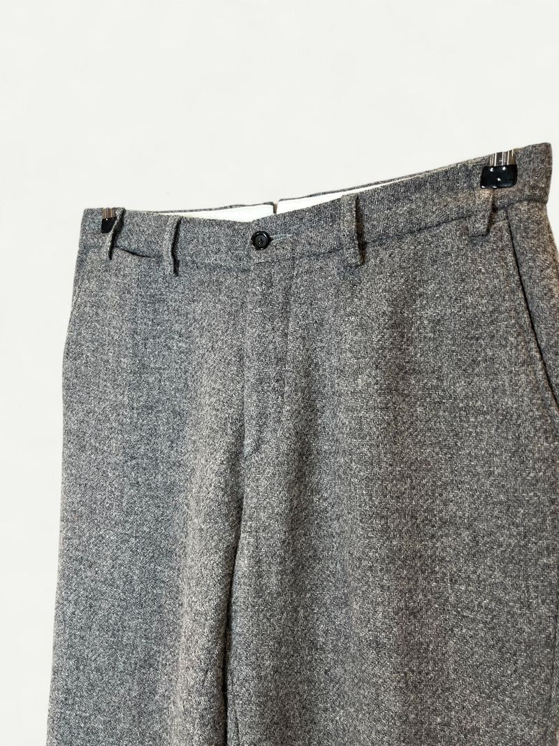 Grey Wool Dress Pant