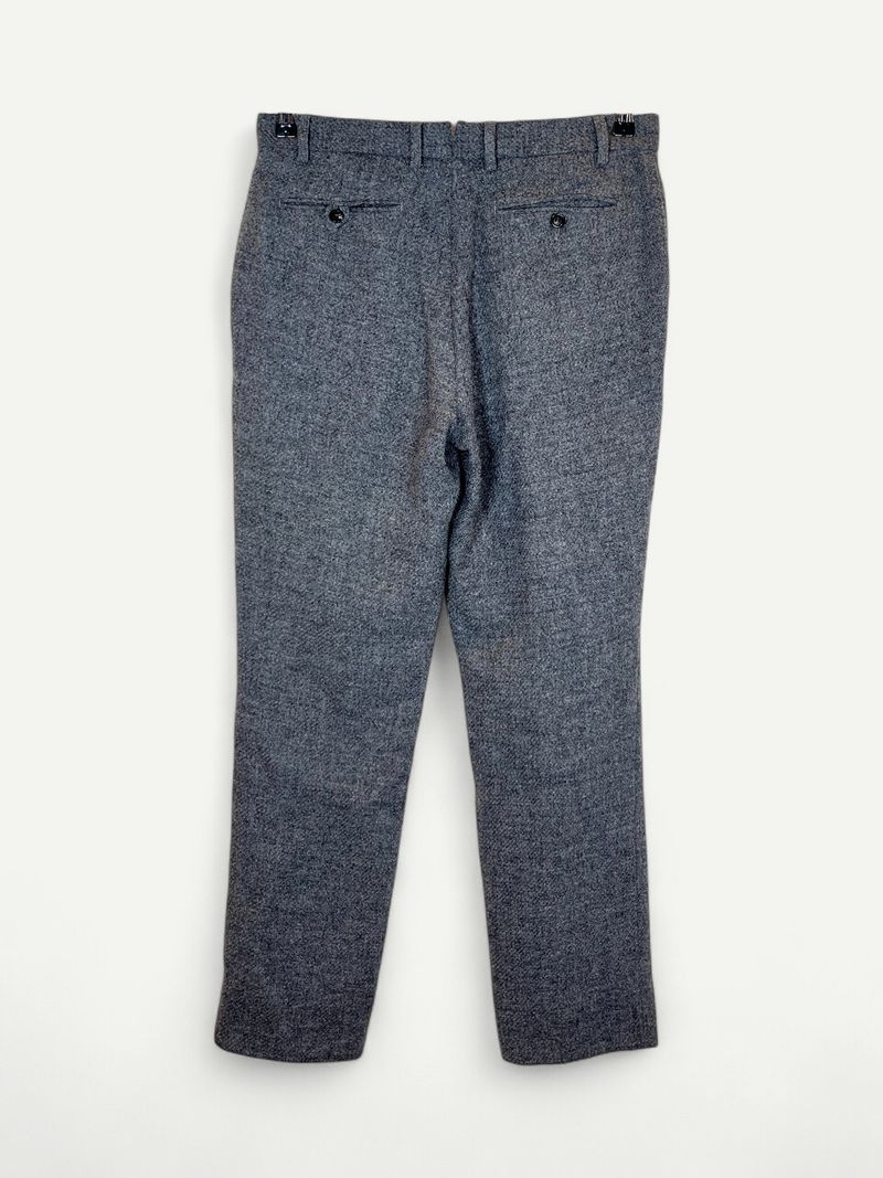 Grey Wool Dress Pant