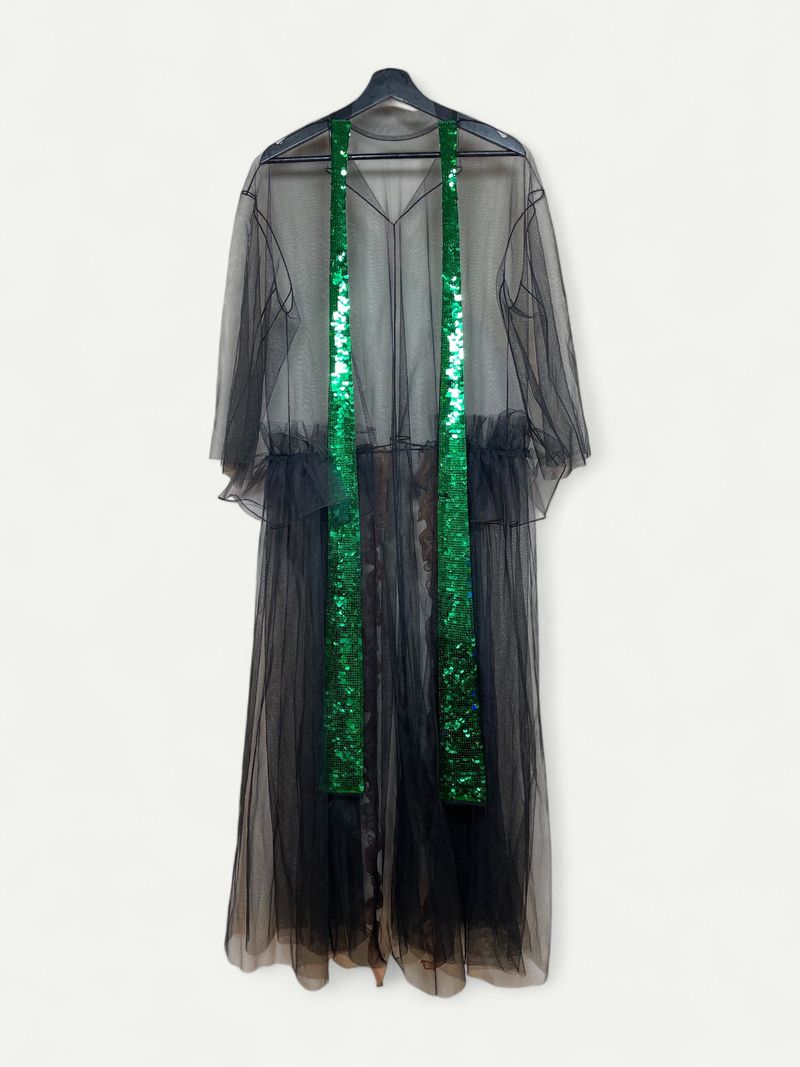 Black Chiffon Dress