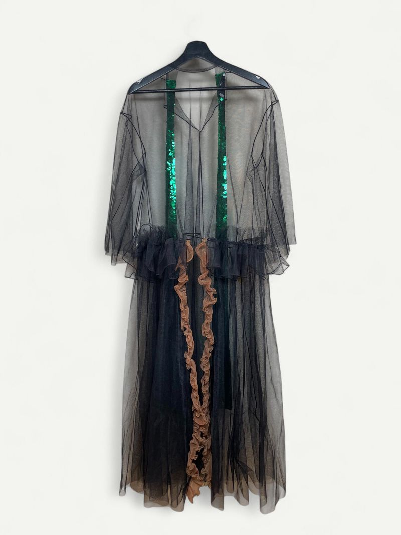 Black Chiffon Dress