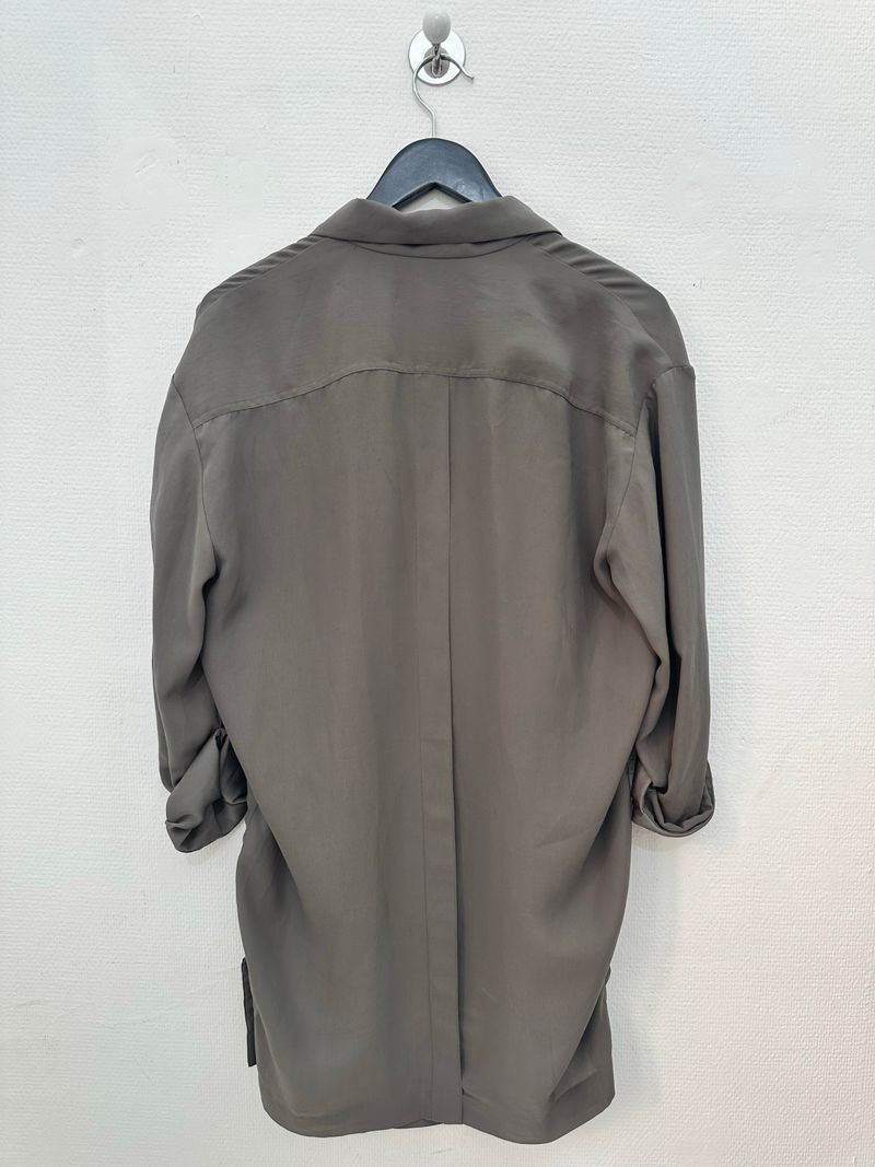 Taupe Shirt Dress