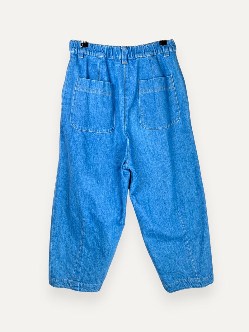 Blue Straight Leg Jeans