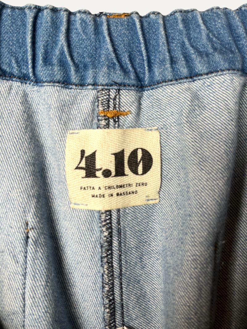 Blue Straight Leg Jeans