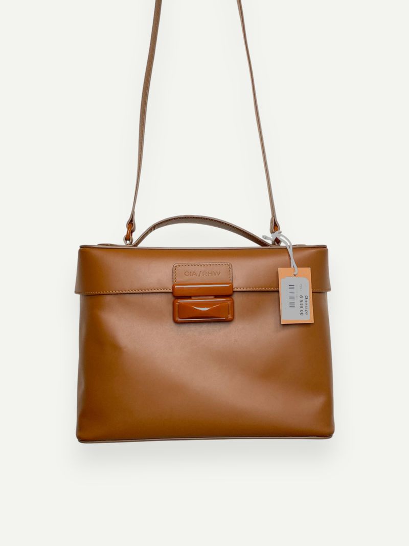 Brown Cross Body Handbag