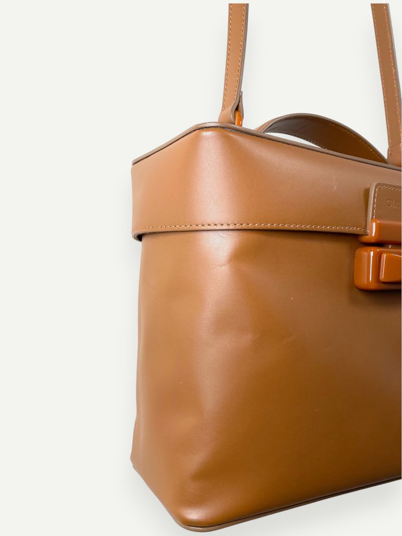 Brown Cross Body Handbag