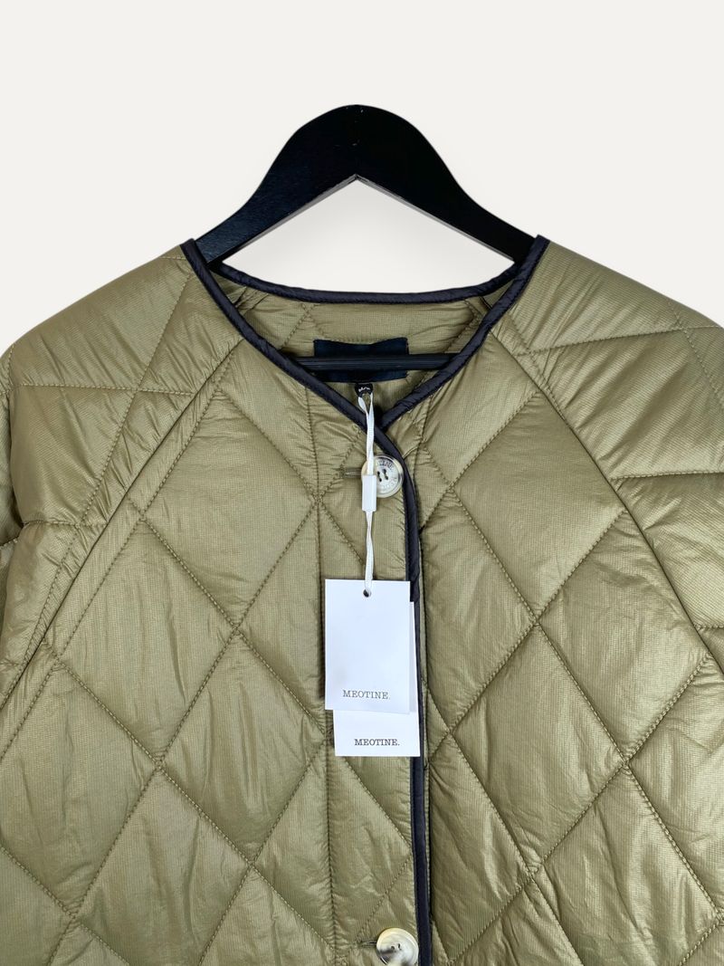 Army Green Quilted Light Jacket