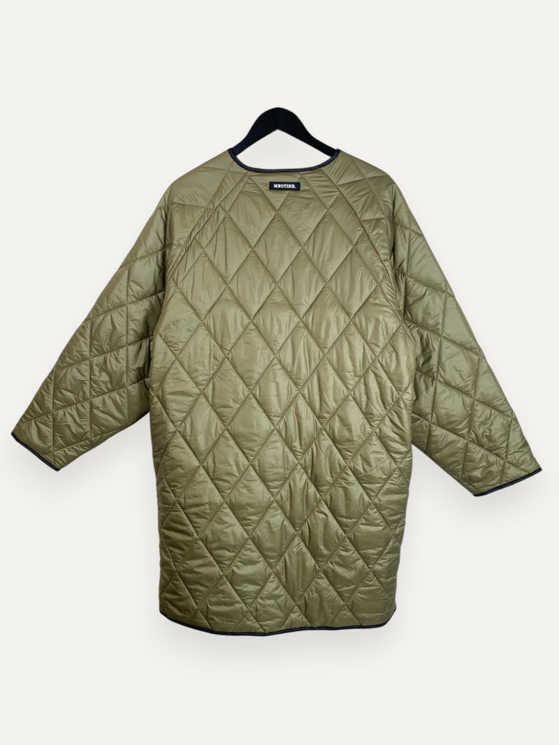 Army Green Quilted Light Jacket