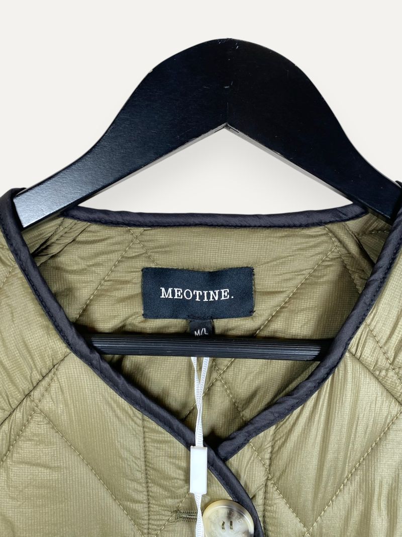 Army Green Quilted Light Jacket