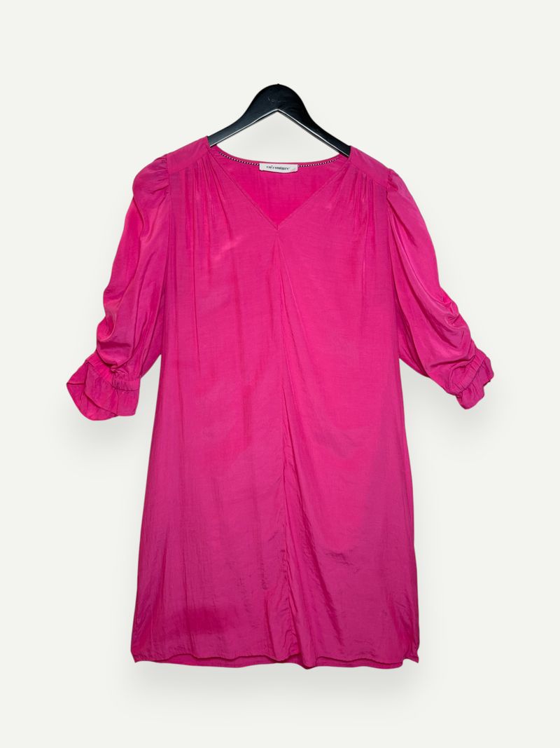 Pink Knee Length Dress