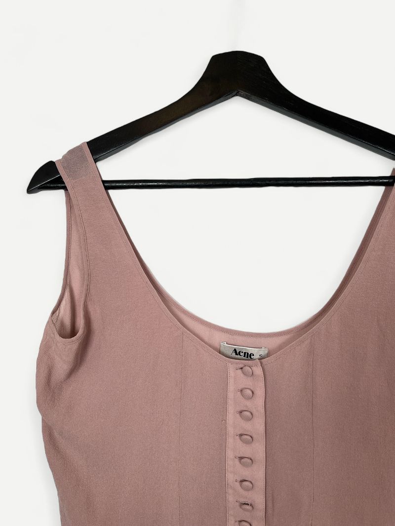 Dusty Pink Sleeveless Top