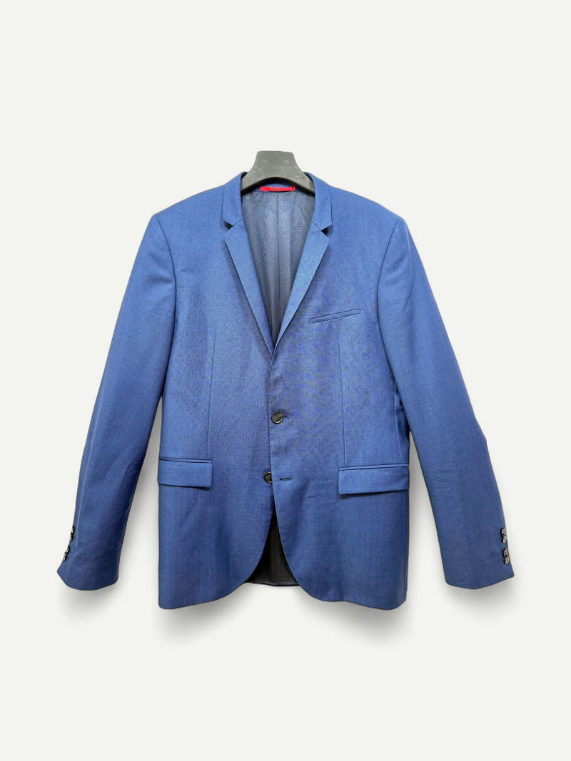Blue Single Breasted Blazer