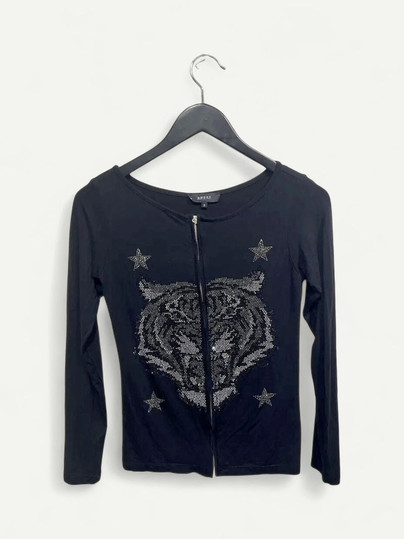 Black Long Sleeve Top
