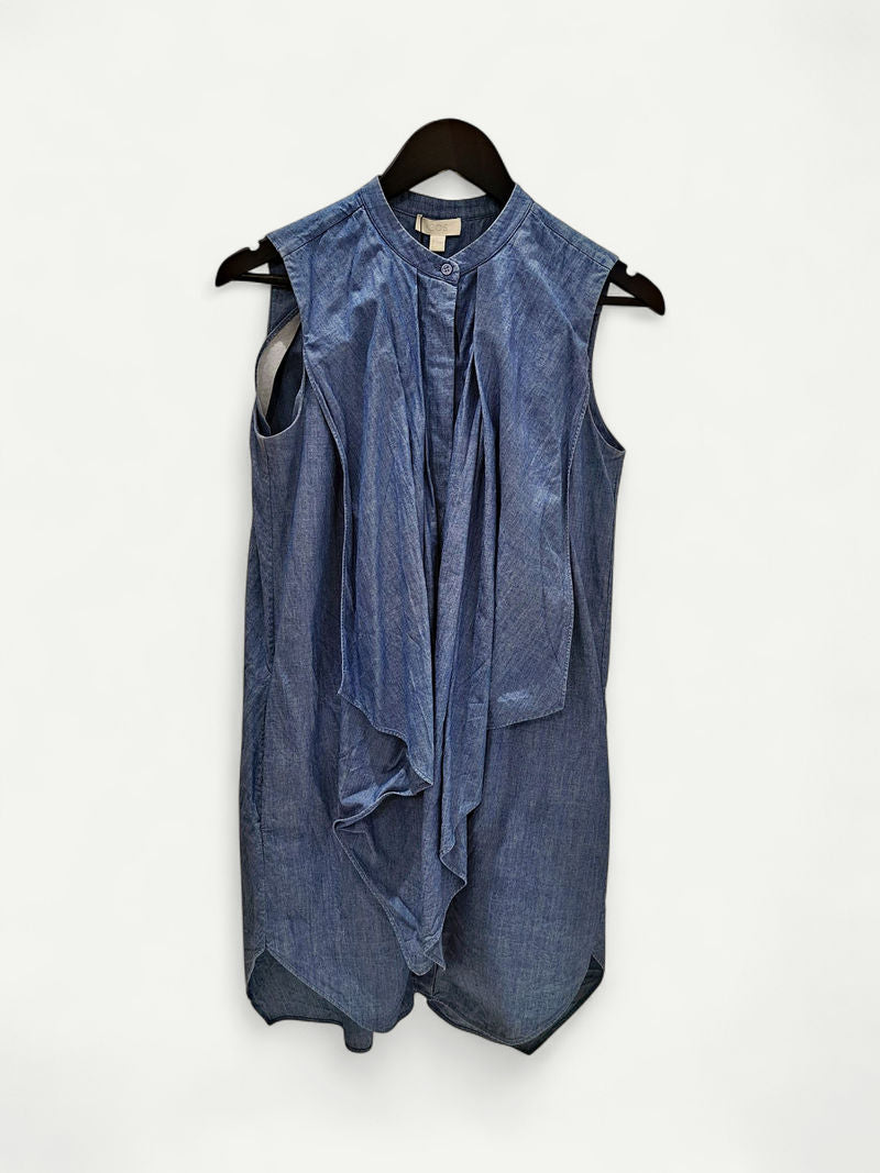 Blue Sleeveless Dress