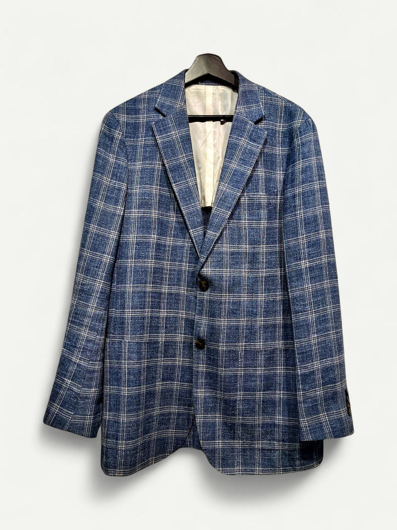 Blue Single Breasted Blazer