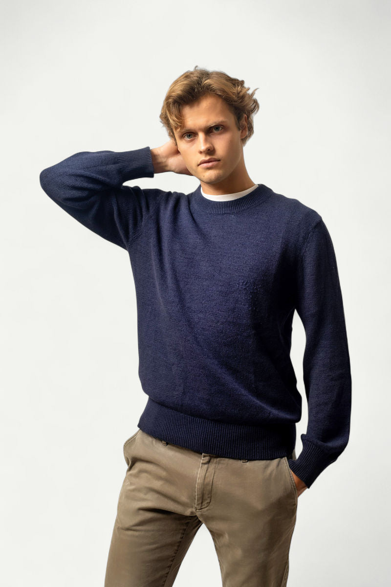 Navy Sweater