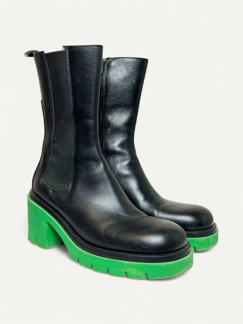 Green Sole Boots