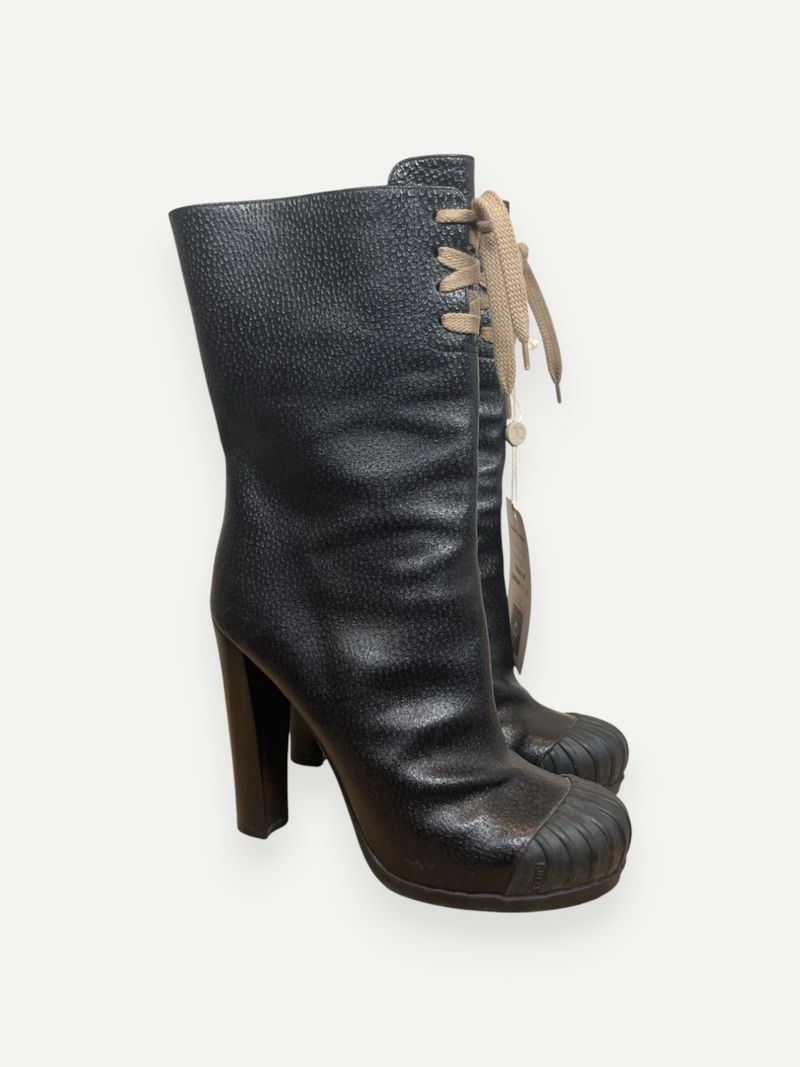 Black High Heel Boots