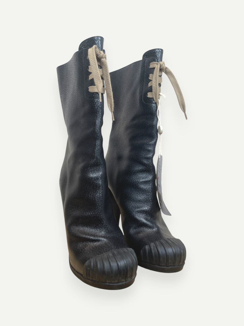 Black High Heel Boots