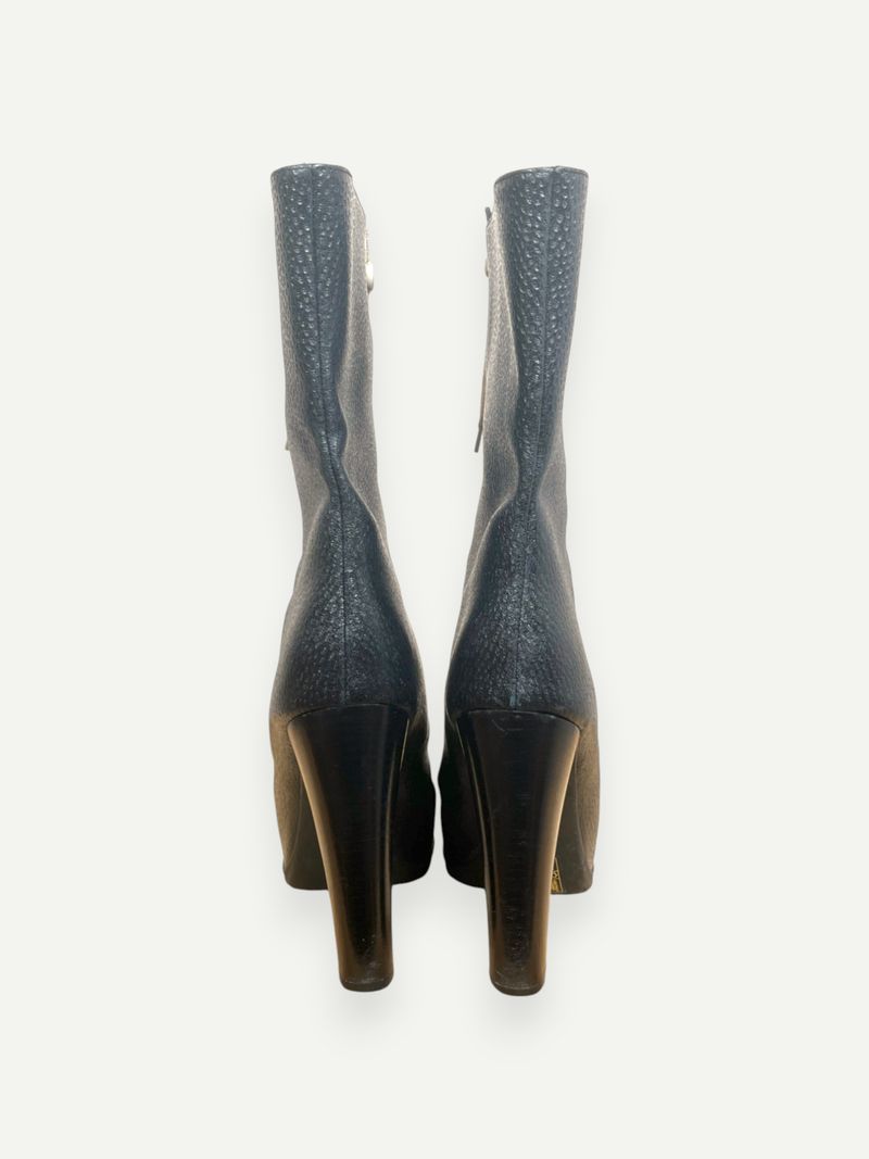 Black High Heel Boots