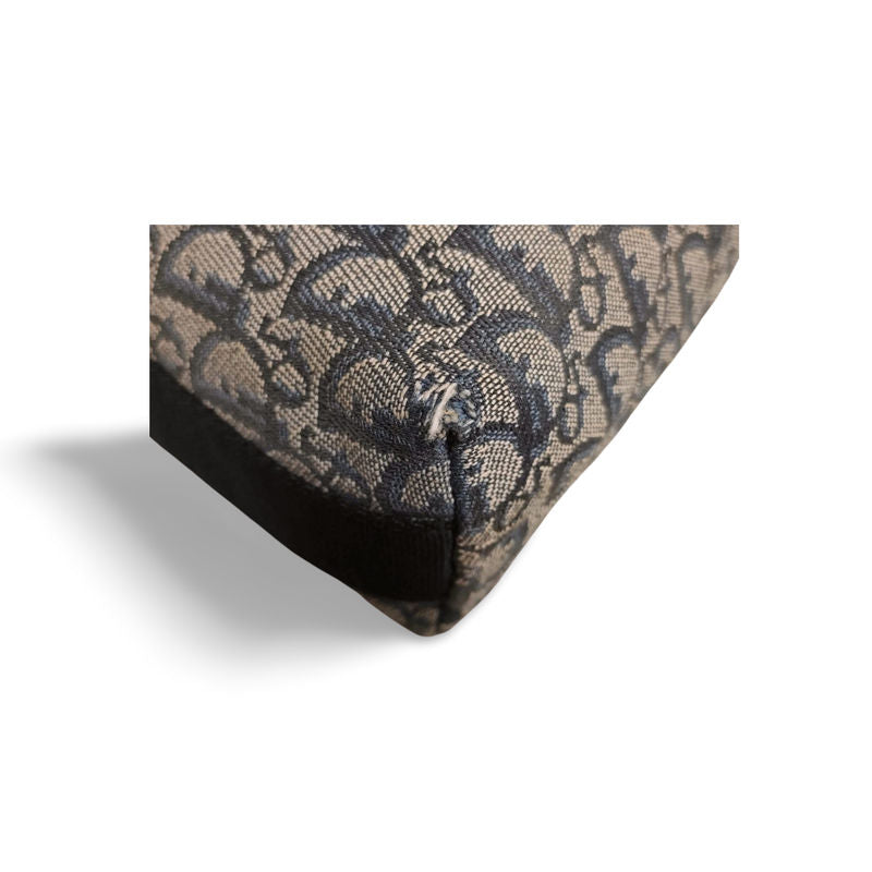 Beige/Blå Axelväska