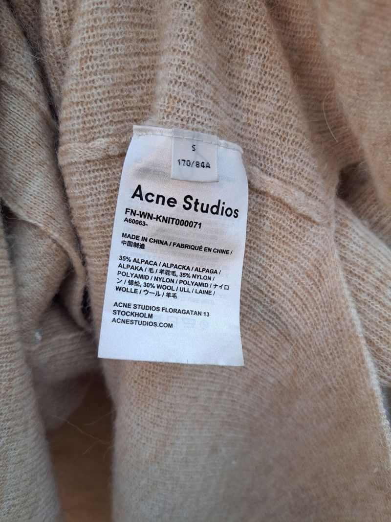 Beige Cardigan Knitwear