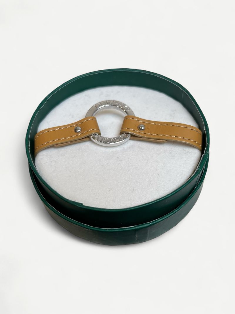 Beige Leather Bracelet