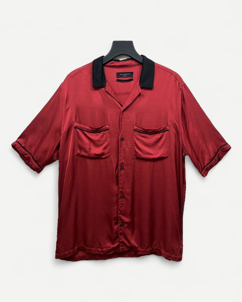 Burgundy Casual Shirt